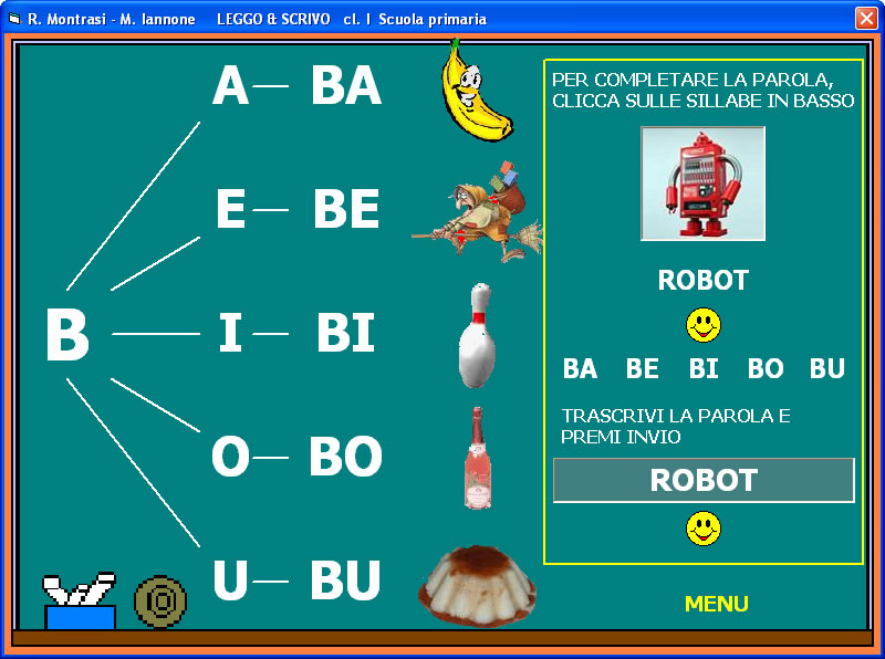 LEGGO SCRIVO FORMAZIONE SILLABE